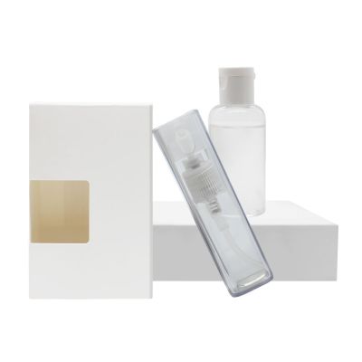 Набор антисептиков для рук REFILLABLE White, 60 мл (белый)-0