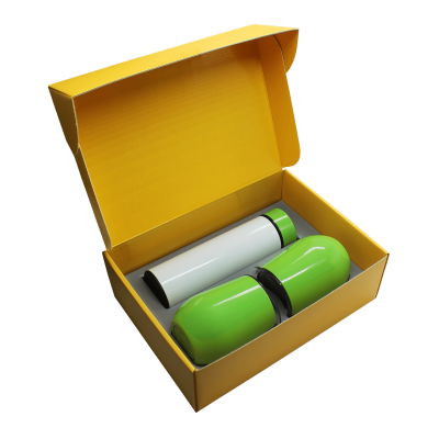 Набор Hot Box Duo C2W G (белый с салатовым)-0