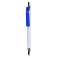 Ручка шариковая Shark (белая с синим)