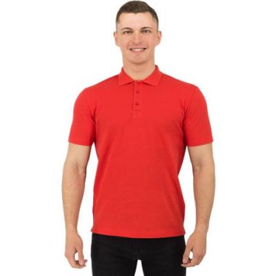 Рубашка поло Rock, мужская (красная, 3XL)-0