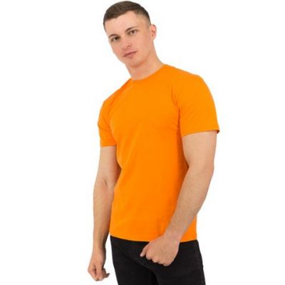 Футболка Star, мужская (оранжевый, 2XL)-0