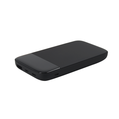 Внешний аккумулятор Bplanner Power 3 ST, софт-тач, 10000 mAh (Черный)-0
