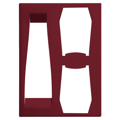 Ложемент New Box Е2 (бордовый)-0