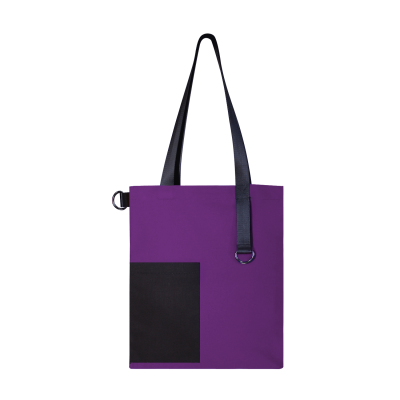 Шоппер Superbag Color (фиолетовый с черным)-0