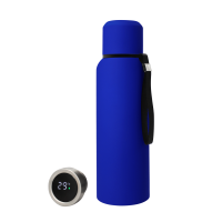 Термос S-travel New софт-тач с датчиком температуры 750 мл (синий)