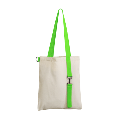 Шоппер Superbag с ремувкой 4sb (неокрашенный с салатовым)-0