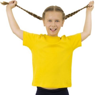 Футболка Star Kids, детская (желтый, 6 лет)-0
