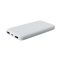 Внешний аккумулятор Bplanner Power 2 ST, софт-тач, 10000 mAh (белый)