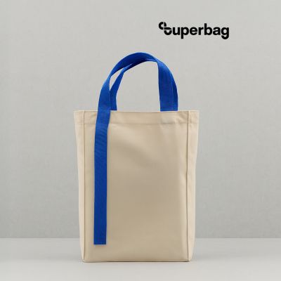 Шоппер Superbag Pack (M) (неокрашенный с синим)-0