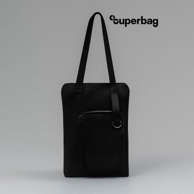 Шоппер Superbag Pocket (черный)-0