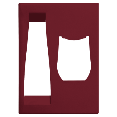 Ложемент New Box C (бордовый)-0