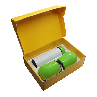 Набор Hot Box Duo C2W W (белый с салатовым)-0