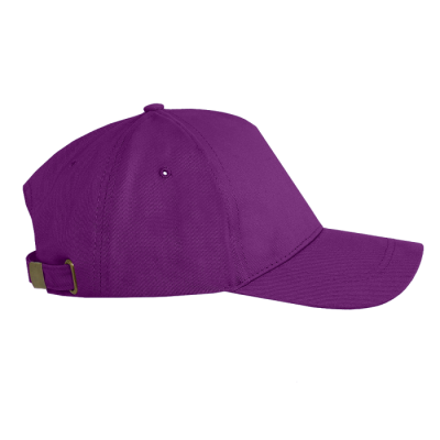 Бейсболка STAN 5 клиньев хлопок, 260, 112 Фиолетовый STAN -0