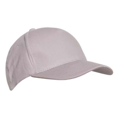 Бейсболка STAN 5 клиньев хлопок 150, 10L Светло-серый STAN -0