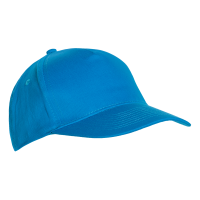 Бейсболка STAN 5 клиньев хлопок 150, 10L Лазурный STAN