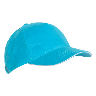 Бейсболка с кантом STAN 5 клиньев хлопок 280, 11K Бирюзовый STAN -0
