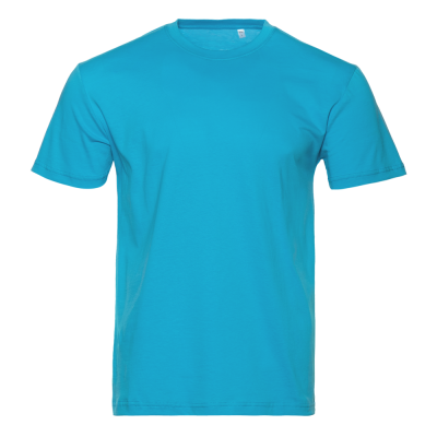Футболка унисекс хлопок 150, 51B Бирюзовый STAN -0