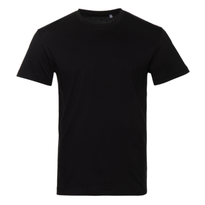 Футболка унисекс хлопок 140, 52B Чёрный STAN -0