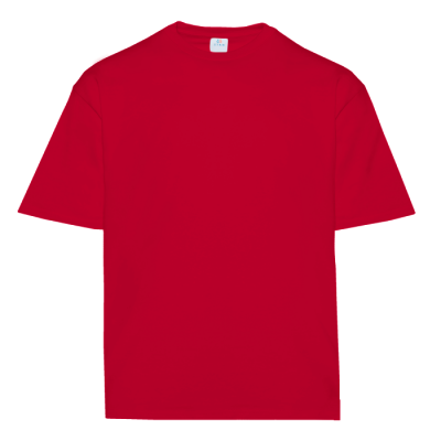 Футболка унисекс оверсайз STAN хлопок 240, 56 Красный STAN -0