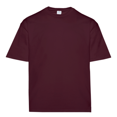 Футболка унисекс оверсайз STAN хлопок 240, 56 Бордовый STAN -0