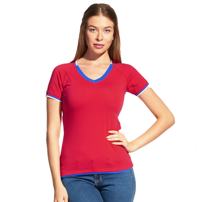 Футболка женская 14W021 Красный STAN -0