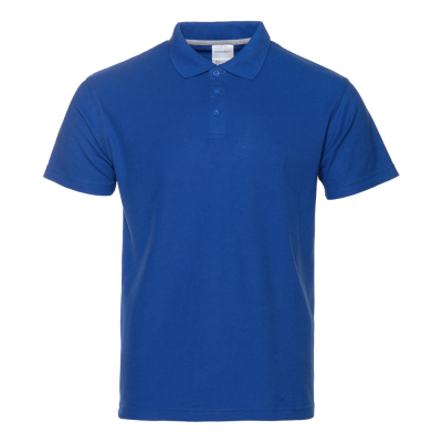 Рубашка поло мужская STAN хлопок/полиэстер 185, 104 Синий STAN -0