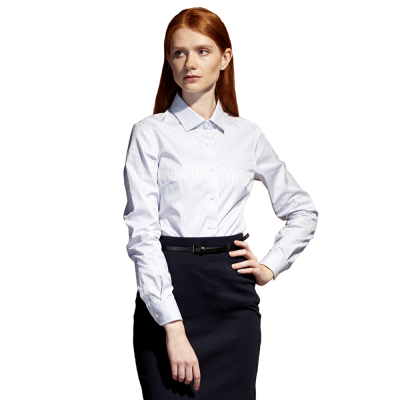 Сорочка 46W Полоска бело-серая STANCOLOR -0
