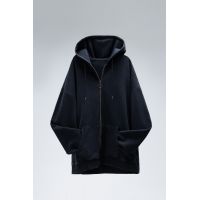 Толстовка ОNE SIZE, с капюшоном на молнии футер без начёса 350, 72 Чёрный STAN