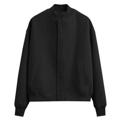 Бомбер унисекс STAN футер без начеса 340, 70 Чёрный STAN -0