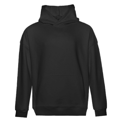 Худи унисекс STAN оверсайз футер без начёса 350, 66 Чёрный STAN -0