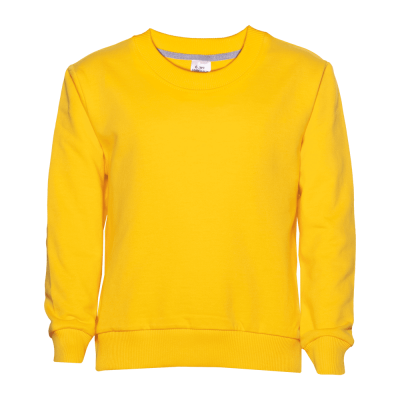 Свитшот детский STAN футер без начёса, 260, 63J Жёлтый STAN -0