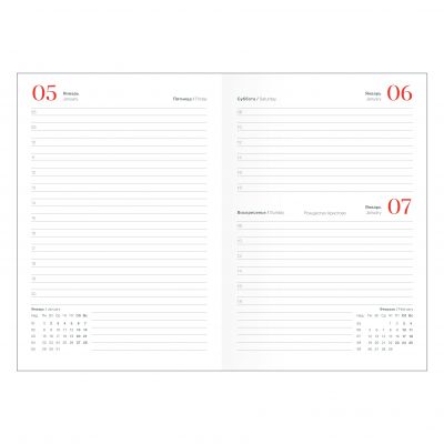 Ежедневник датированный 2024 А5  -10
