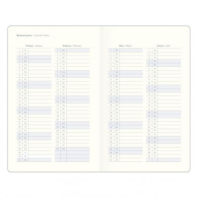 Еженедельник датированный 2026 13x20,5  -3