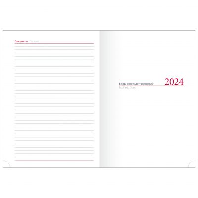 Ежедневник датированный 2024 А5  -9