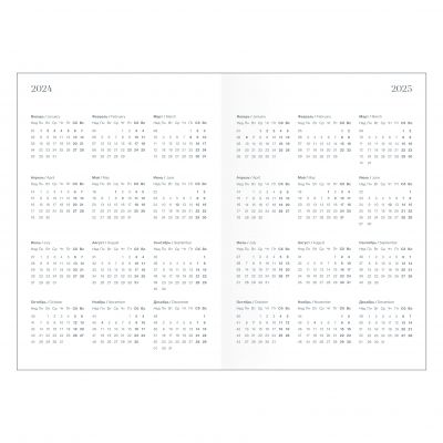 Ежедневник датированный 2024 А5  -3