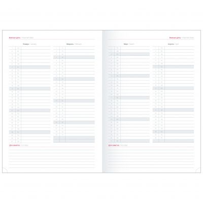 Еженедельник датированный 2024 А4  -7