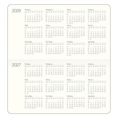 Еженедельник датированный 2026 16x9  -2