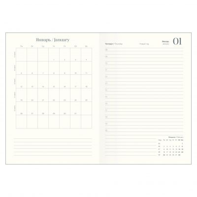 Ежедневник датированный 2026 14х20  -6