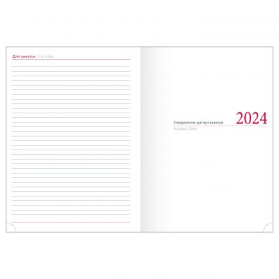 Ежедневник датированный 2024 А6+  -10
