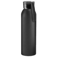 Бутылка для воды VIKING BLACK 650мл. Черная с черной крышкой 6142.08