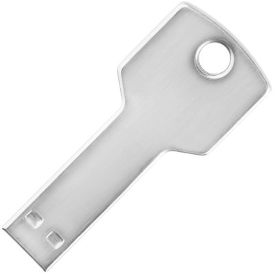 Флешка КЛЮЧ Серебристая 4040.06.8ГБ-2