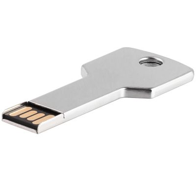 Флешка КЛЮЧ Серебристая 4040.06.8ГБ-1