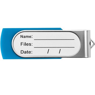Флешка TWIST STICKER Голубая 4110.12.4ГБ-2