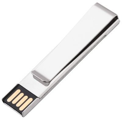 Флешка CLIPS Серебристая 4056.06.4ГБ-0