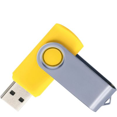 Флешка TWIST Желтая 4010.04.4ГБ-1