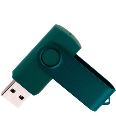 Флешка TWIST COLOR Зеленая 356C 4011.02.16ГБ-1