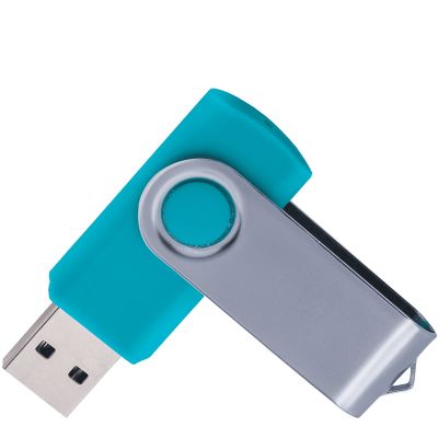 Флешка TWIST Бирюзовая 4010.16.64ГБ-1