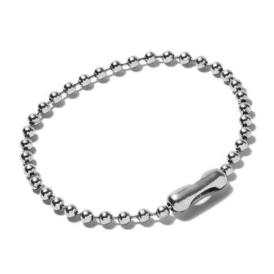 Цепочка для флешки N1 Серебристая 4081.06-0