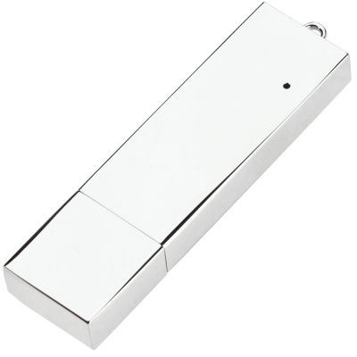 Флешка BRIKS Серебристая 4022.06.8ГБ с цепочкой-0