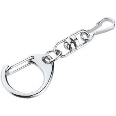 Карабин для флешки Серебристый 4074.06-1